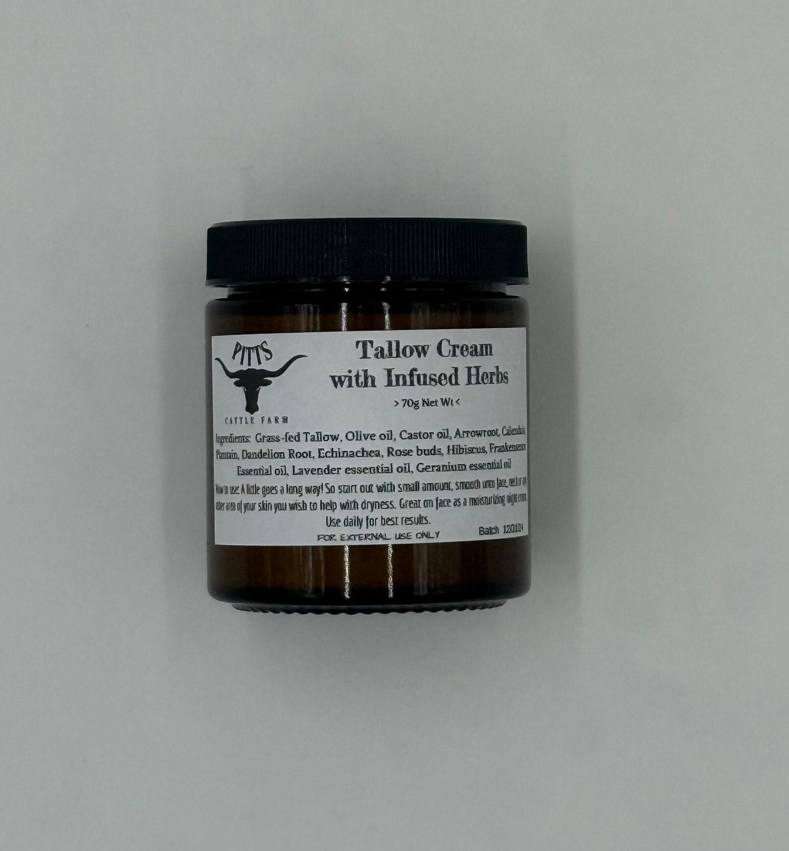 Infused Herbs Tallow Cream