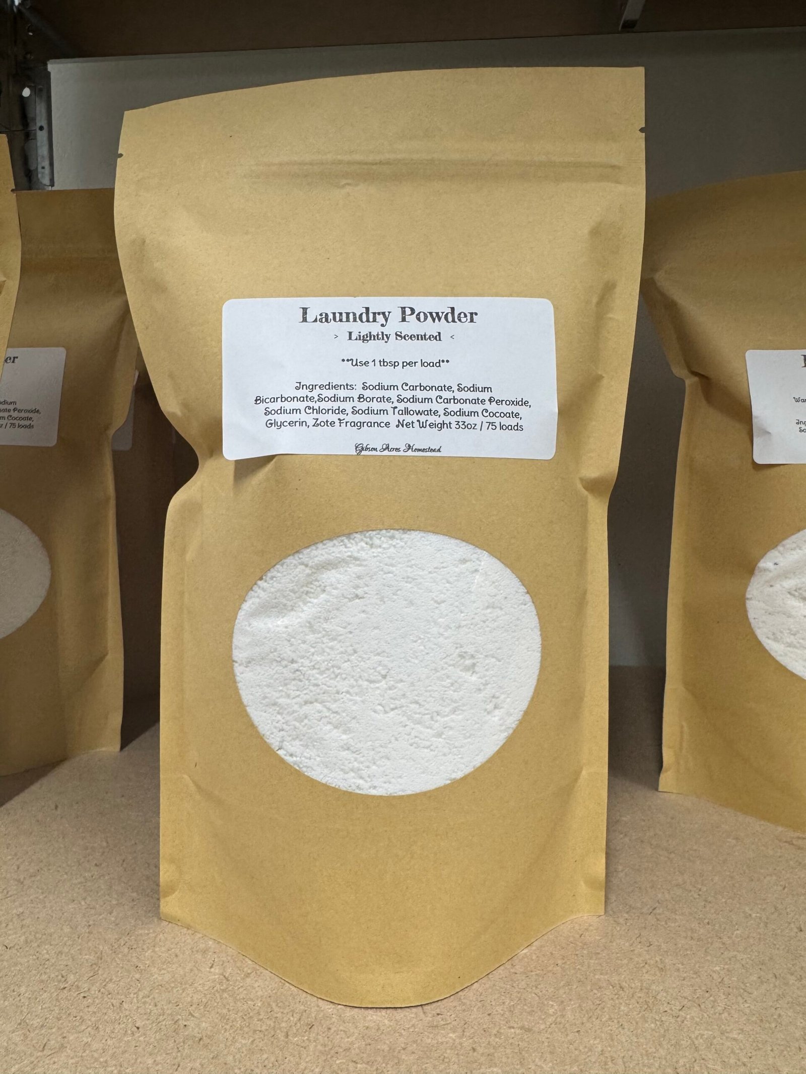 Laundry Powder Unscented