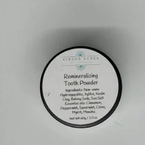 Remineralizing Tooth Powder